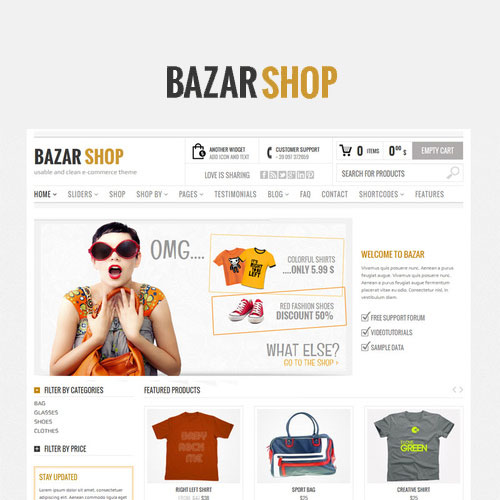 Bazar Shop – Multi-Purpose e-Commerce Theme
