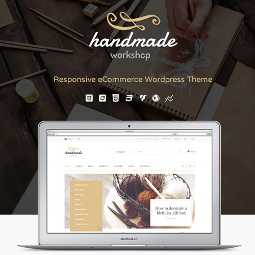 Handmade – Shop WordPress WooCommerce Theme